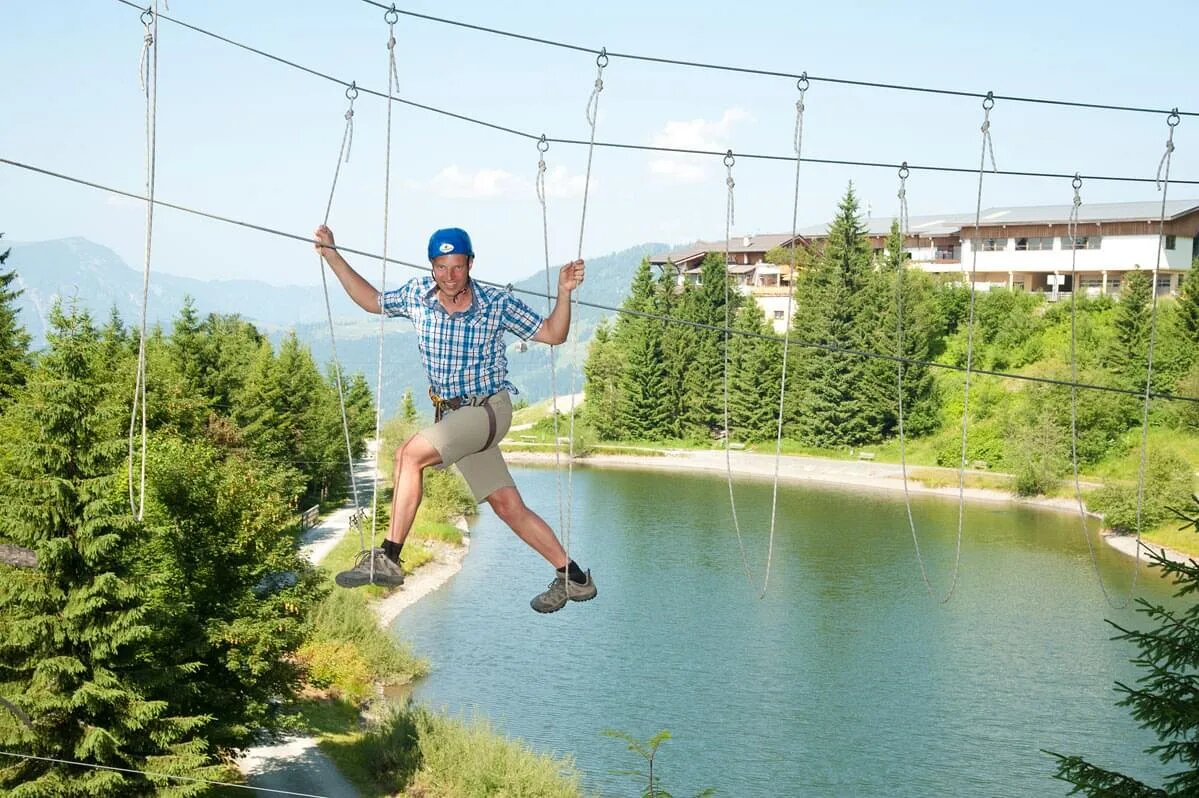 Hochseilgarten in St. Johann in Tirol
