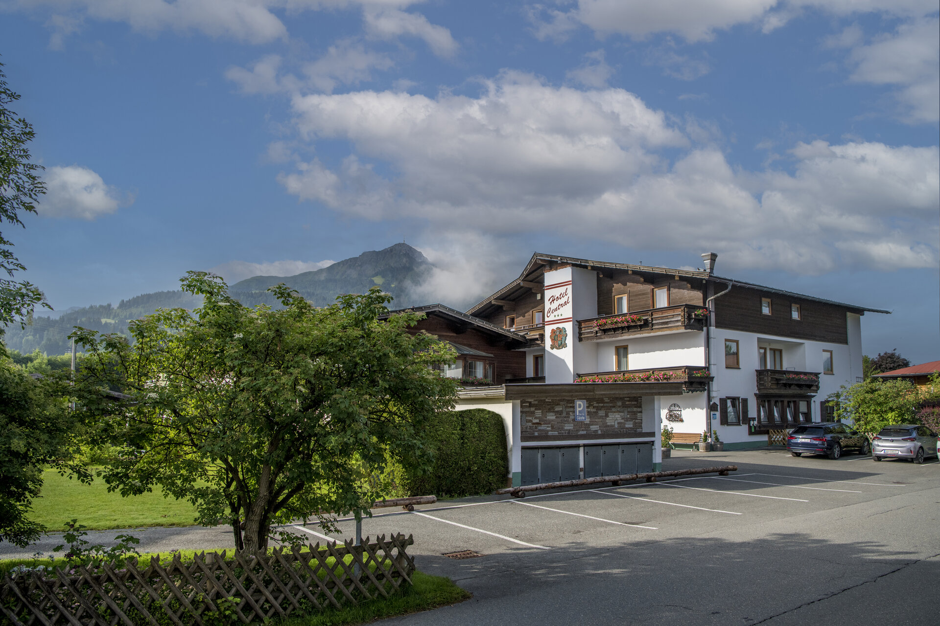 Das Familienhotel Central von außen