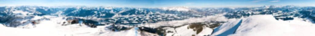 Kitzbüheler Horn im Winter, 360°
