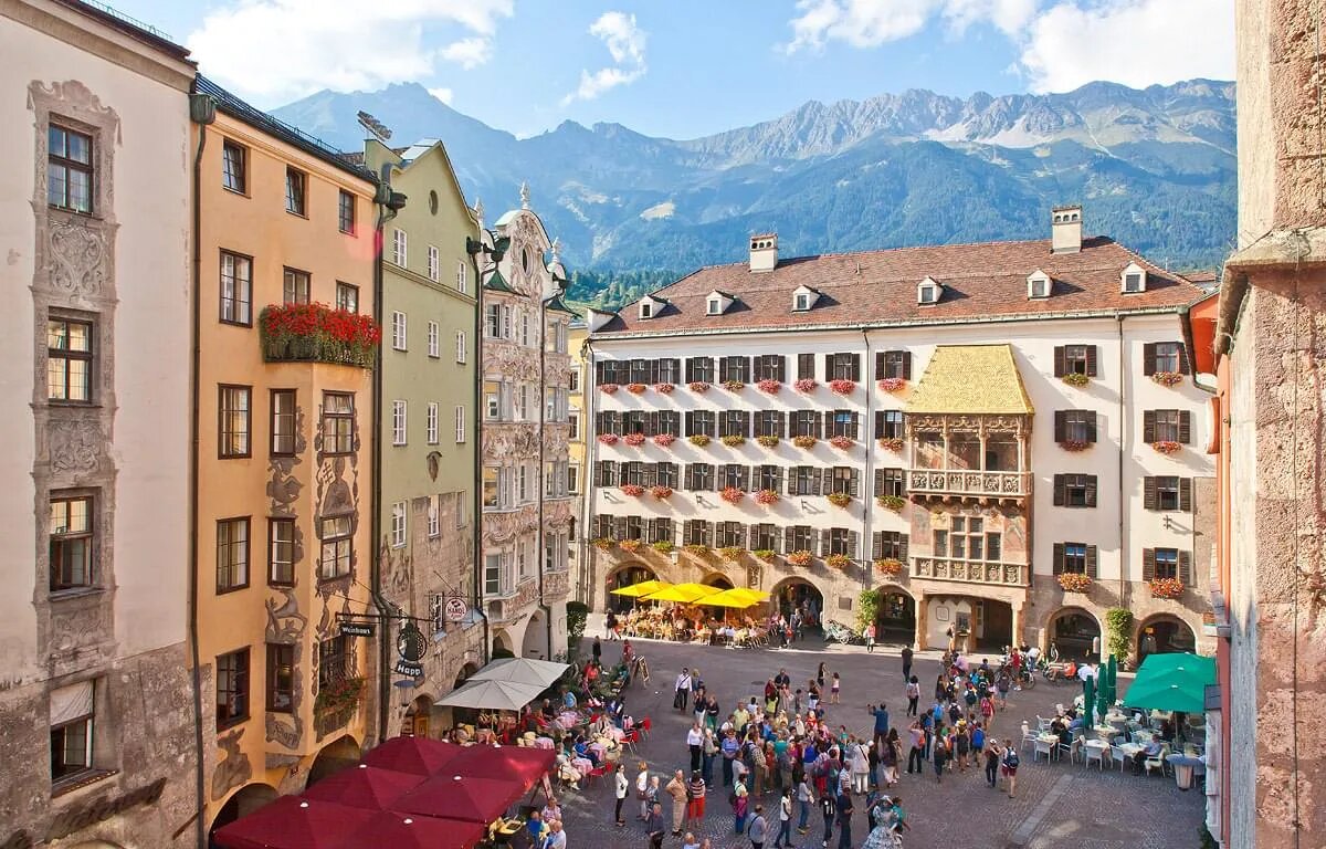 Goldenes Dachl in der Innsbrucker Altstadt