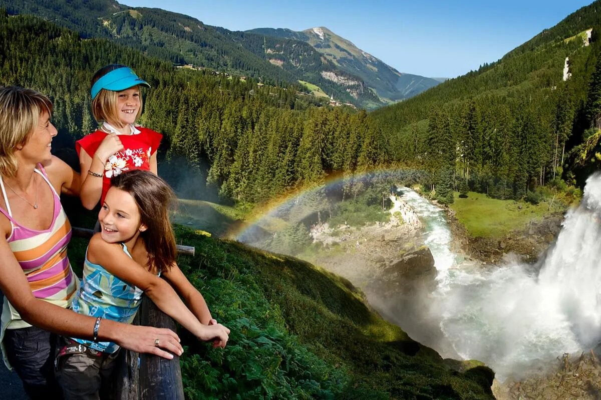 Wasserfallweg entlang der Krimmler Ache