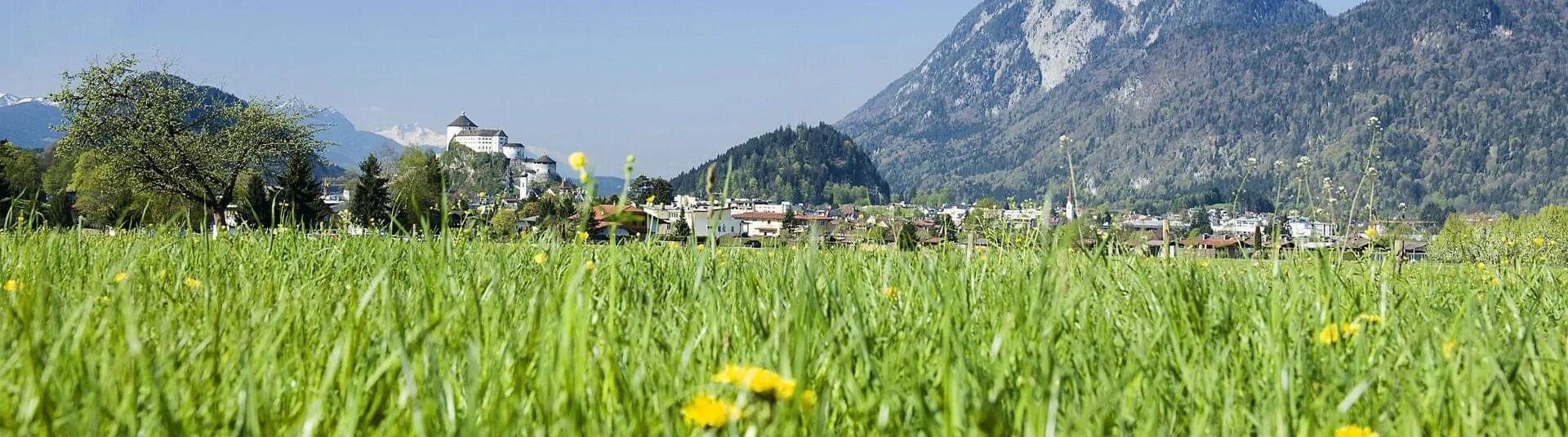Festung Kufstein über der Stadt