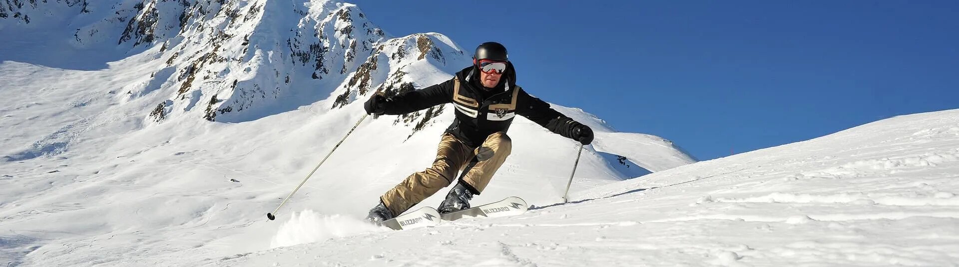 Powder-Abfahrt